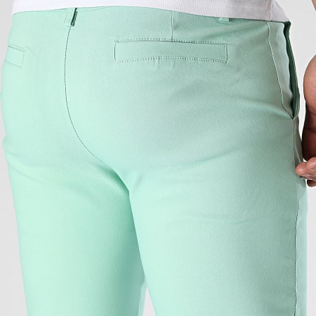 Frilivin - Pantalones chinos verdes