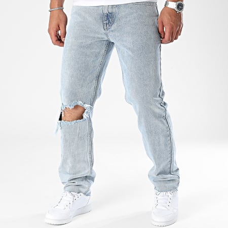 Frilivin - Blauwe Denim Normale Jeans