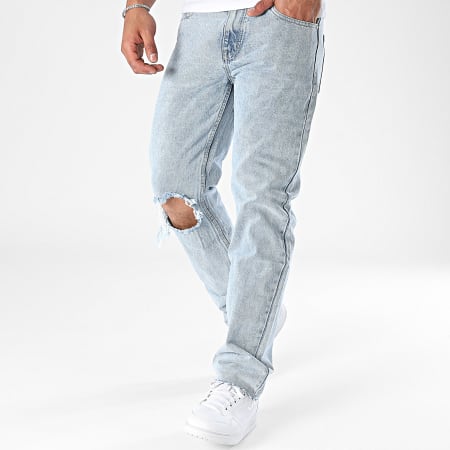 Frilivin - Jeans regolari in denim blu