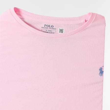 Polo Ralph Lauren - Tee Shirt Slim Original Player Rose