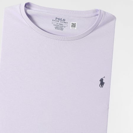 Polo Ralph Lauren - Tee Shirt Slim Original Player Violet