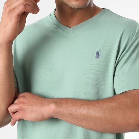 Polo Ralph Lauren - Classics V-hals T-shirt Lichtgroen