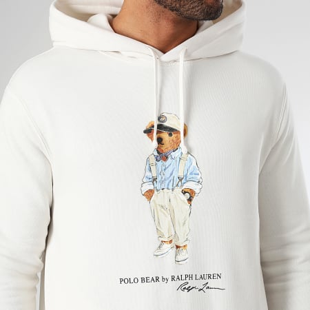 Polo Ralph Lauren - Sweat Capuche Polo Bear 710853309035 Beige