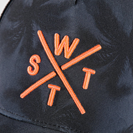 Watts - Trucker Tribe Cap Negro Carbón Gris