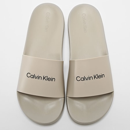 Calvin Klein - Claquettes Chunky Pool Slide 1063 Feather Gray