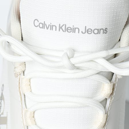 Calvin Klein - Eva Runner Low Lace 0968 Bright White C Zapatillas Eggshell Blanco