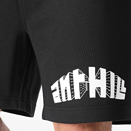 Anthill - City Jogging Shorts Negro Blanco