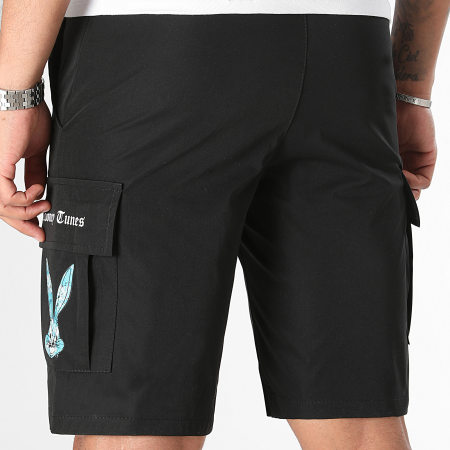 Looney Tunes - Icy Bugs Bunny Cargo Shorts Negro