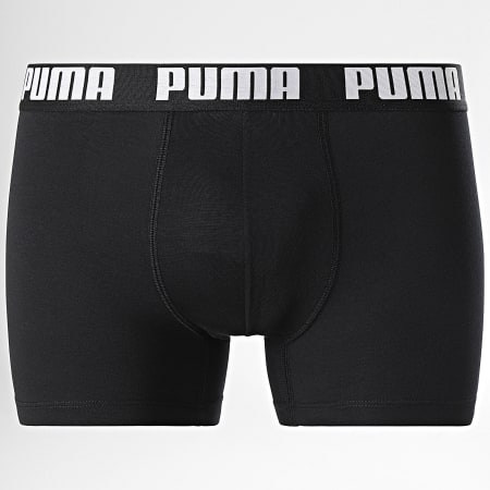 Puma - Confezione da 6 boxer 701227792 Nero blu reale grigio screziato blu navy