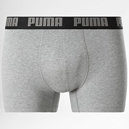 Puma - Set van 6 boxers 701227792 Heide Grijs Rood Zwart