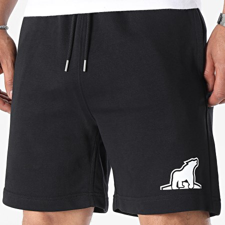 DAKS - Pantaloncini da jogging con logo nero