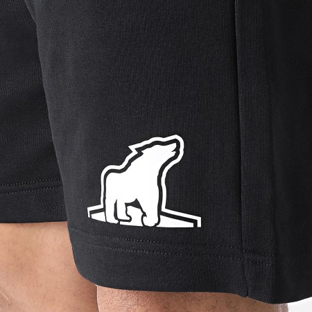 DAKS - Pantaloncini da jogging con logo nero