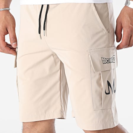 Dragon Ball Z - Short Cargo Majin Beige Noir