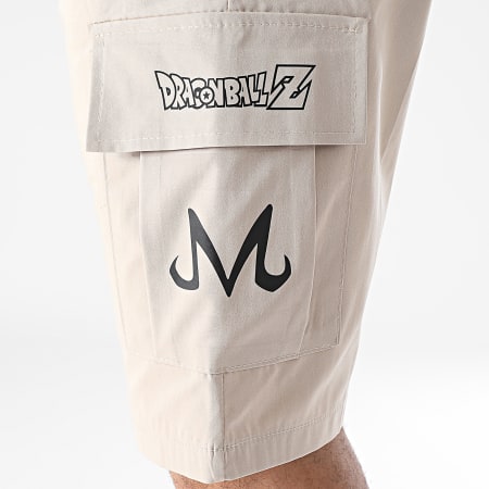 Dragon Ball Z - Short Cargo Majin Beige Noir