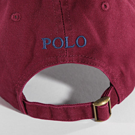 Polo Ralph Lauren - Cappello originale del giocatore Bordeaux