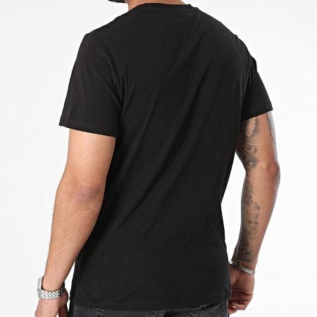 Tommy Jeans - Slim Linear Pecho Tee Shirt 8555 Negro