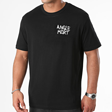 Angle Mort - Oversize Tee Shirt Large Palmarès Edition Negro