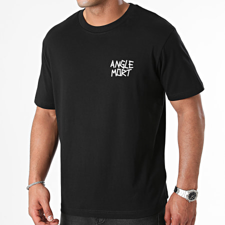 Angle Mort - KO 1st Round Oversize Large Tee Shirt Negro