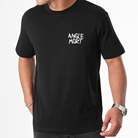 Angle Mort - Tee Shirt Oversize Large KO 1er Round Noir