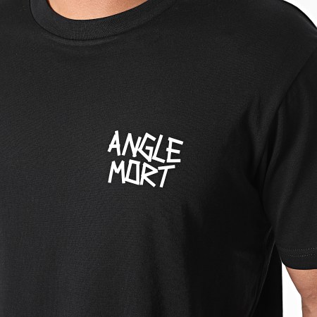 Angle Mort - Tee Shirt Oversize Large Angle Mort Noir