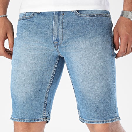 Blend - Slim Jean Shorts 20716686 Blue Denim