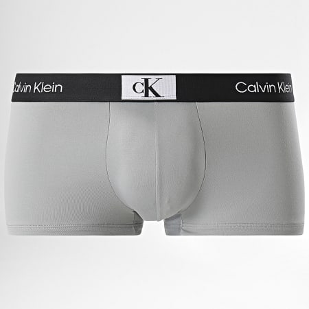 Calvin Klein - NB3532A Negro Violeta Gris Boxer Juego de 3