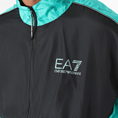 EA7 Emporio Armani - Ensemble De Survetement 3DPV03-PNP6Z Vert Turquoise Noir