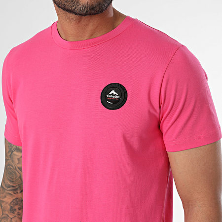 Helvetica - Conjunto de camiseta y pantalón corto Ajaccio rosa