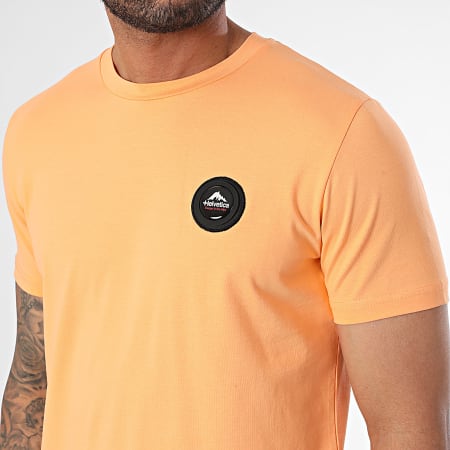 Helvetica - Ensemble Tee Shirt Et Short Jogging Ajaccio Orange