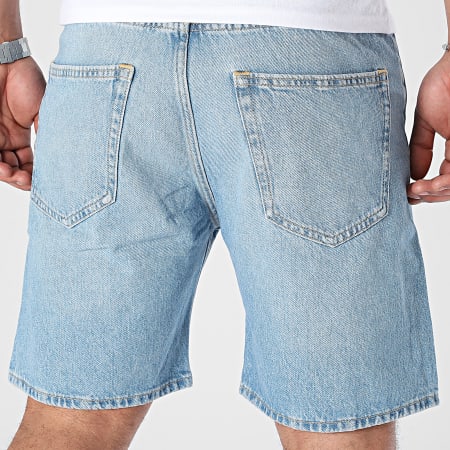 Jack And Jones - Chris Cooper Blauwe Denim Jeans Met Wijde Pijpen