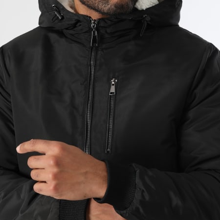 LBO - Parka Doublure Sherpa 1339 Noir