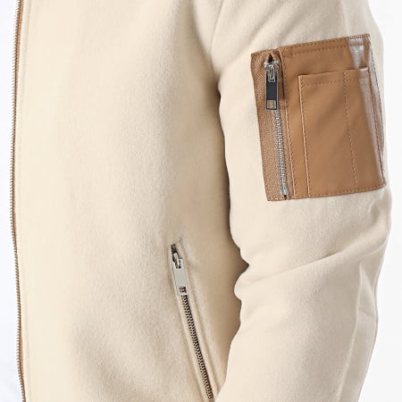 LBO - Veste Bomber 1344 Beige