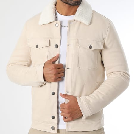 LBO - Veste Suedine 1346 Beige