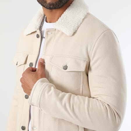 LBO - Veste Suedine 1346 Beige