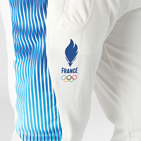 Le Coq Sportif - Pantalon Jogging Jeux Olympiques 2024 Training 2420431 Beige