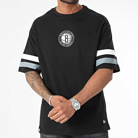 New Era - Camiseta Brooklyn Nets Negra