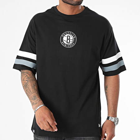 New Era - Camiseta Brooklyn Nets Negra