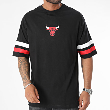 New Era - Tee Shirt Chicago Bulls Noir