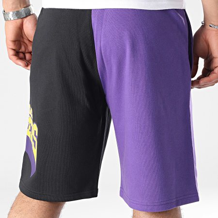 New Era - NBA Grafisch LA Joggingshort 60502592 Zwart Violet