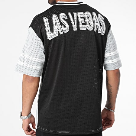 New Era - Maglietta oversize Las Vegas Raiders Nero Grigio