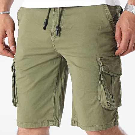 Paname Brothers - Short Cargo Vert Kaki