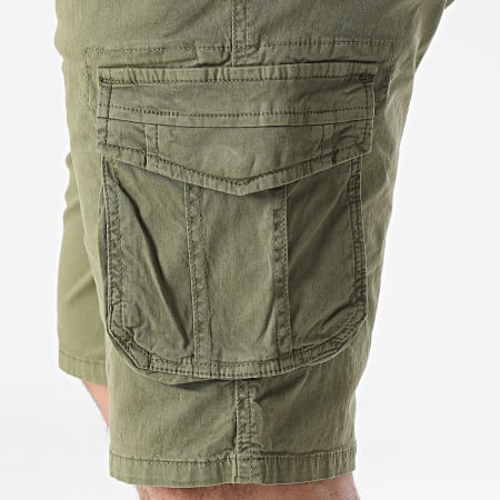 Paname Brothers - Pantaloncini Cargo Verde Khaki