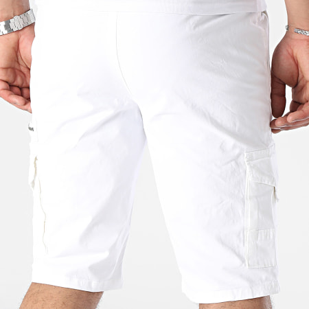 Paname Brothers - Witte Cargo Korte Broek