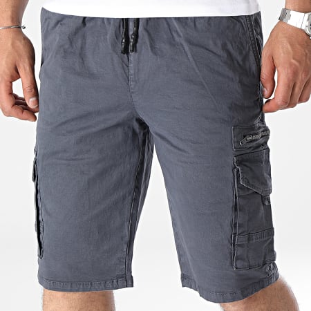 Paname Brothers - Short Cargo Bleu Marine