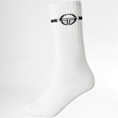 Sergio Tacchini - Confezione da 6 paia di calzini 93521645 Bianco