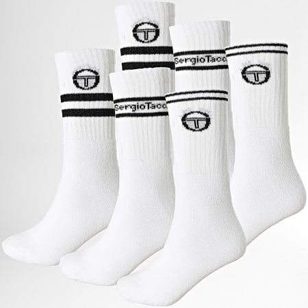 Sergio Tacchini - Confezione da 6 paia di calzini 93302904 Bianco