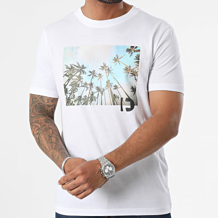 Tom Tailor - Tee Shirt 1042065-XX-12 Blanc