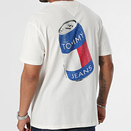 Tommy Jeans - Tee Shirt Oversize Fun Novelty 2 8548 Beige