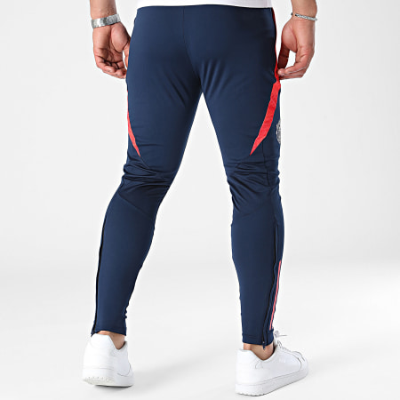 Adidas Sportswear - Pantalon Jogging A Bandes Manchester United IT2012 Bleu Marine