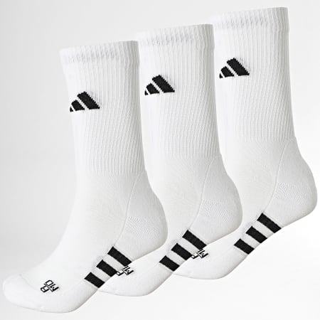 Adidas Sportswear - Set di 3 paia di calzini HT3452 bianco nero